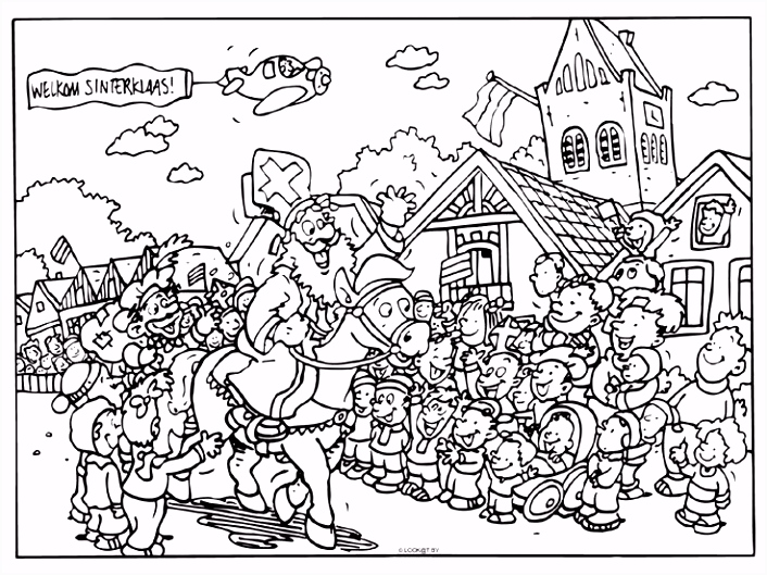 Kleurplaat Sinterklaas Boek School Kleurplaten Sinterklaas Archidev S5ge81clg8 Ahubm4gesh