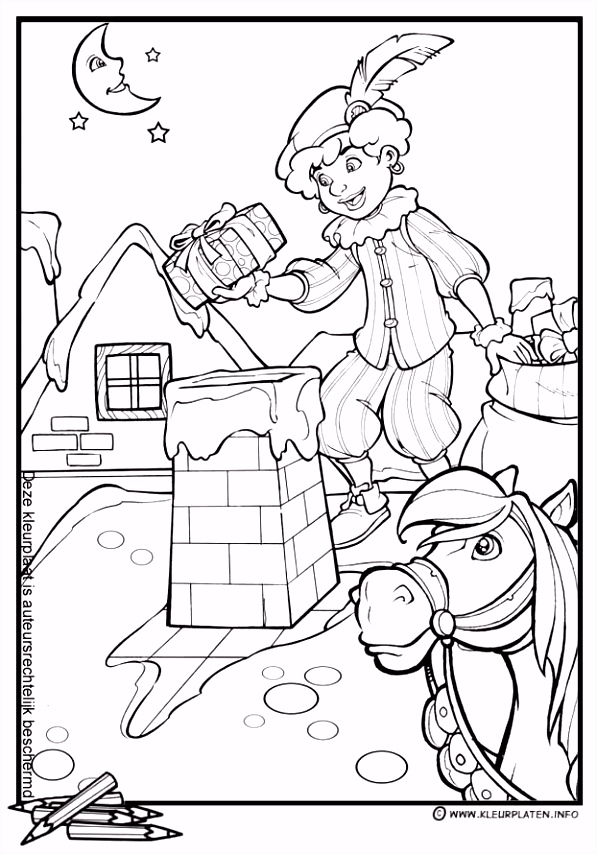 Kleurplaat Sinterklaas Dak Kleurplaten C2dt16bue6 Emnu65his6