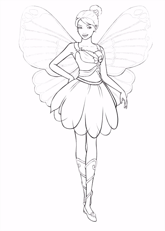 Kleurplaten Barbi Mariposa Barbie Mariposa Coloring Page 8 Wallpaper Club Color T1be63c5s3 Hscbs4oeg5