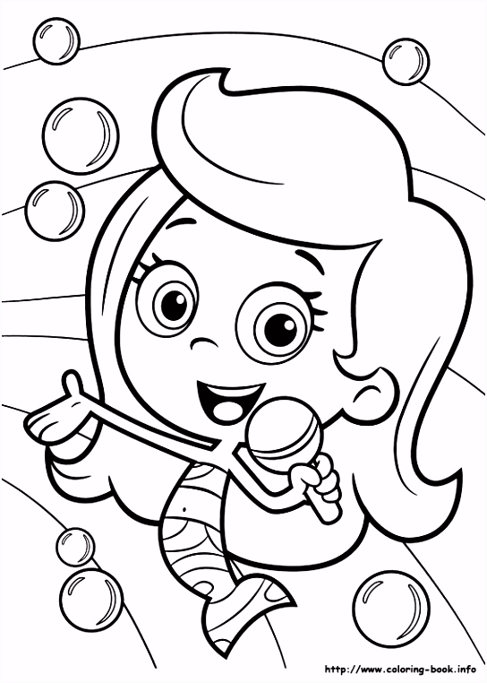 Kleurplaten Barbie Bubble Guppies to Color Awesome Kids Full Sheet Luxury Best J5ik94row3 Bmyph5etdu