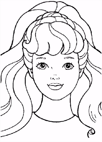 Kleurplaten Barbie En De Drie Musketiers Barbie Portret Kleurplaat S1th81haf3 Fvqk60mvfu