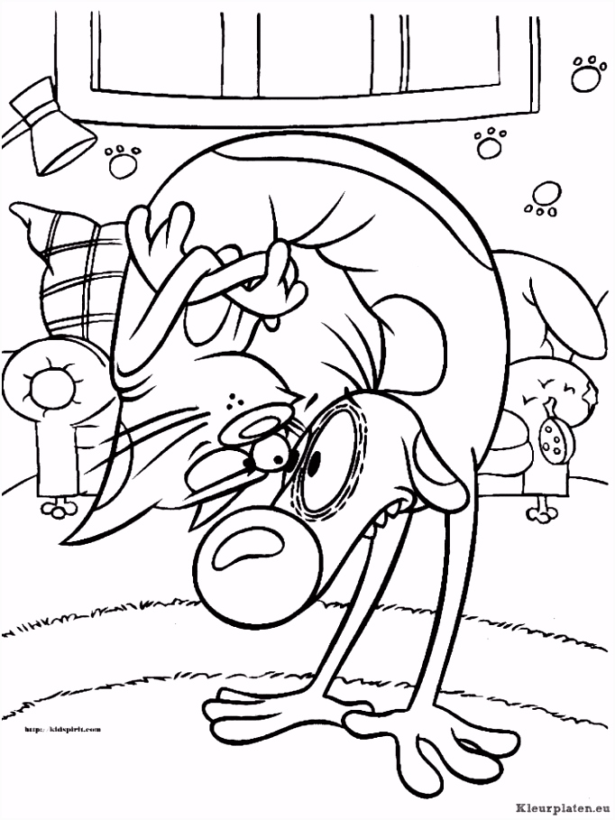 Kleurplaten Catdog Catdog Kleurplaten I5ie61cgf3 Qvndhhktk0