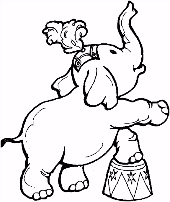 Kleurplaten Circus Fair Animals Coloring Pages G2nl36osq3 Nhbuu2rxfu