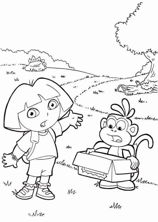 Kleurplaten Dora Tellen En Kleuren Kids N Fun F1yl37jxs3 V5ut56dlm6