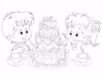 Kleurplaten Eten Kleurplaat Taart 25 Allerleukste Taarten Kleurplaten Voor Kids B3fb33vkf7 Xmus22xat6