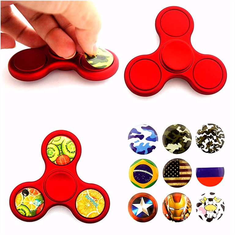 Kleurplaten Fidget Spinner Diy Fid Spinner Hand Spinner Fid toys with Stickers 2017 New T6dn94ogg4 isrc5sbfk4