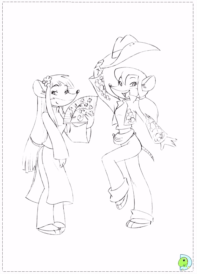 Kleurplaten Geronimo Stilton Geronimo Stilton Coloring Page Dinokids Y3yt71grt1 Ahifmhkpw4
