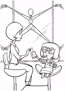 25 best Coloring Pages The Incredibles images on Pinterest