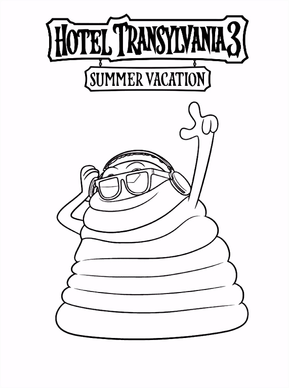 Kleurplaten Hotel Transylvania 3 Summer Vacation Kids N Fun C8yx120bc2 L2oo22gmc5
