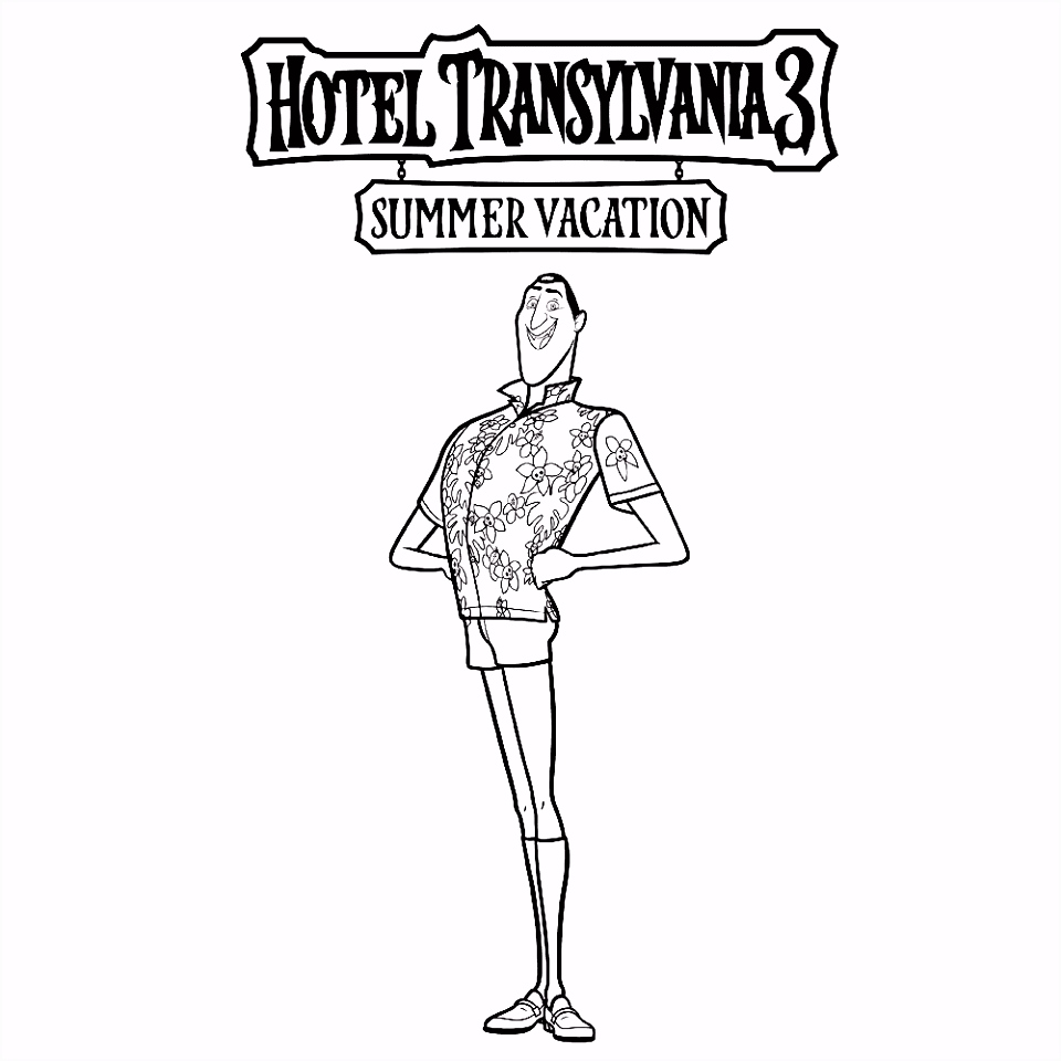Kleurplaten Hotel Transylvanie Leuk Voor Kids – Drac Y7rg76nfx1 C2nwmmbme2