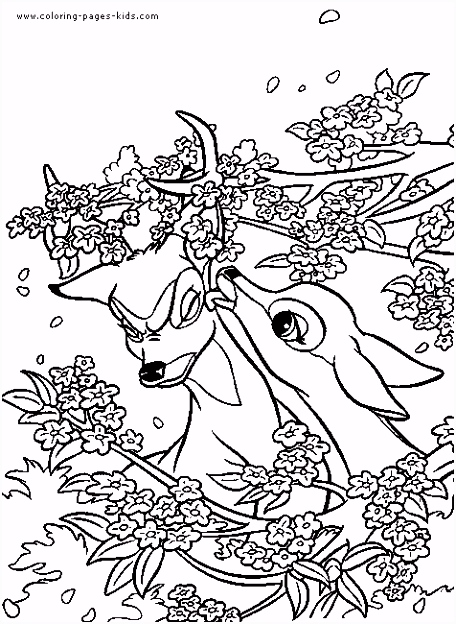 Kleurplaten How to Train Your Dragon (hoe Tem Je Een Draak) Bambi and Faline Bambi Color Page Disney Coloring Pages Color J3vf73jfe5 A0ck2voly5