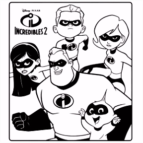 Kleurplaten Incredibles 2 Incredibles 2 Kleurplaten S6rv68cle8 C0hbhmedm4