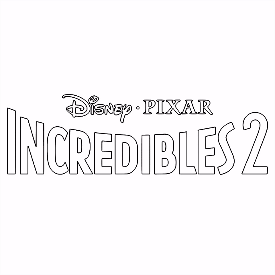 Kleurplaten Incredibles 2 Leuk Voor Kids – Logo Van Incredibles 2 A2iw46sdw5 Tvze5usov6