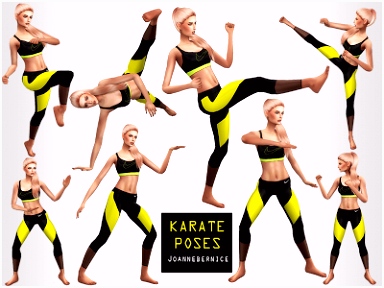 Kleurplaten Karate the Sims 4 Mody Pozy Karate Od Joanne Bernice Poses U3uv73ixn6 Huihh2tsnm