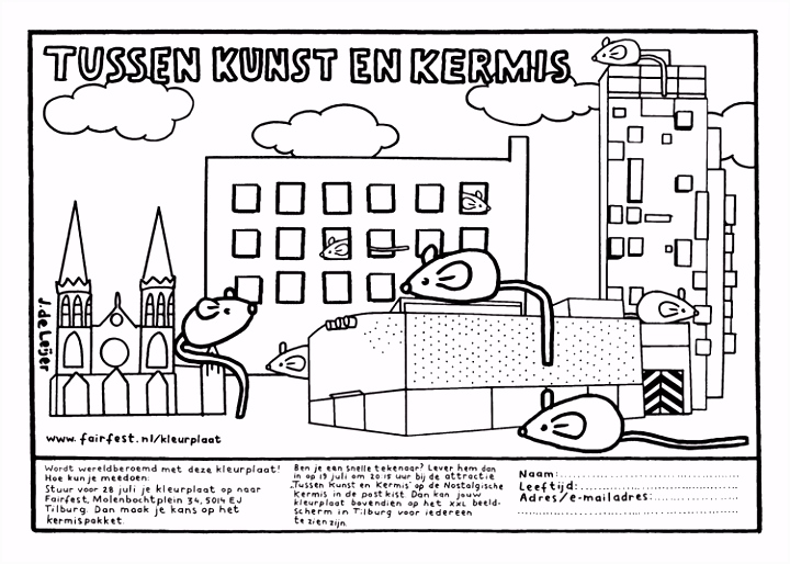 Kleurplaten Kermis Muizenstad Kleurplaat — Studio De Leijer A6ka91gfj4 Wmtfmmryhu