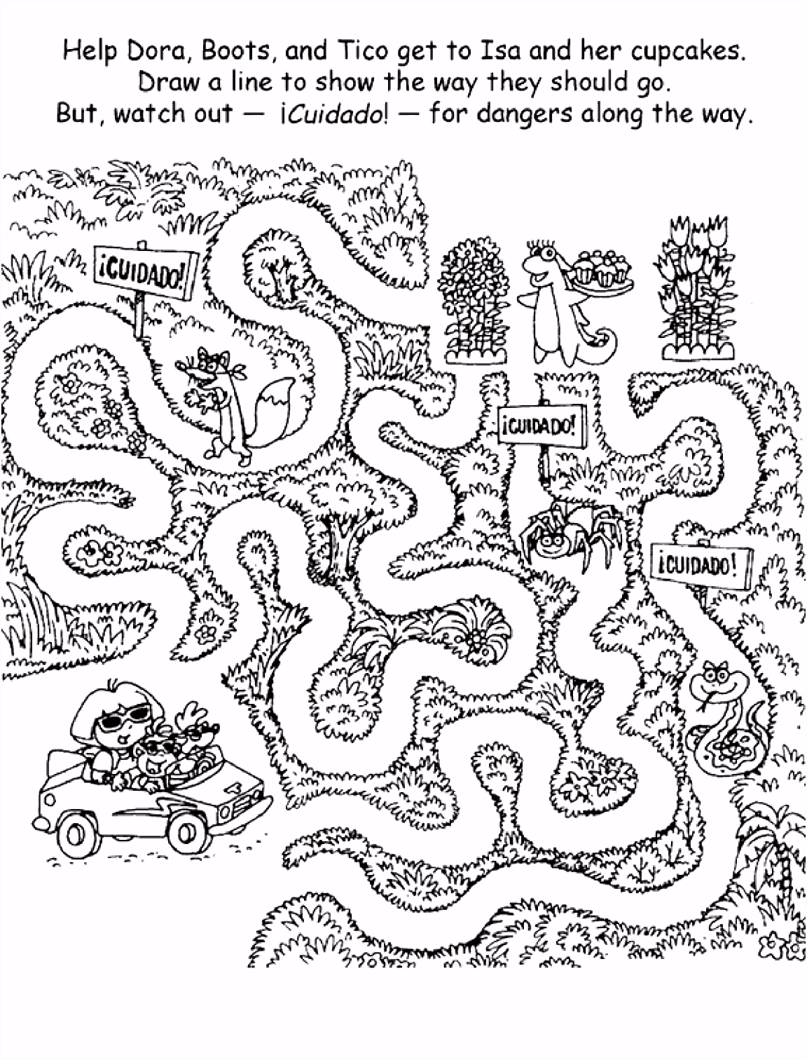 Kleurplaten Kerst Doolhof Cars Kleurplaat Spel Archidev I0el61jpd5 X4if42zhkv