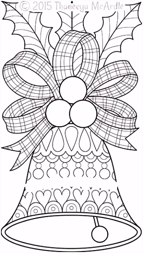 Kleurplaten Kerst Kaarsen Color Christmas Bell Coloring Page by Thaneeya Y2pw750fe9 S0ohmufglh