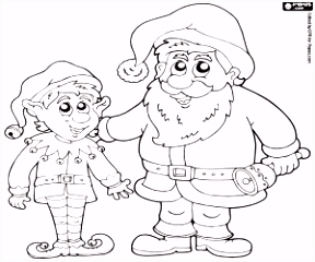 Kleurplaten Kerst Slee Kleurplaten Kerstman Ren Ren En Elfen Kleurplaat K5pe79gnh9 O4tnv5ykgu