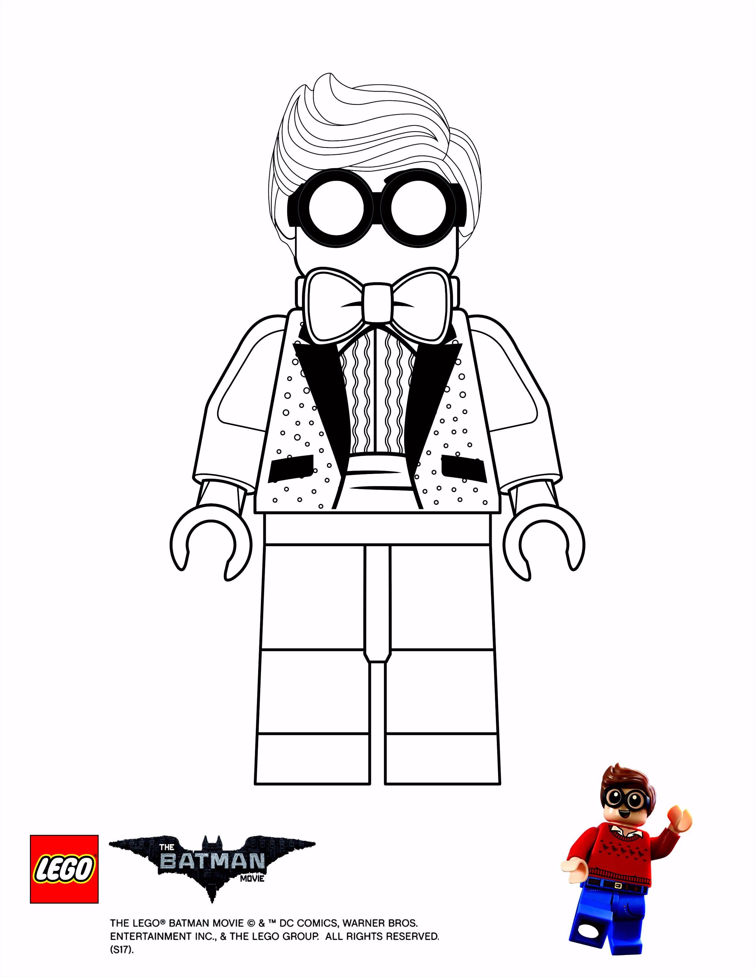Kleurplaten Lego Batman Film Finish Drawing Dick Grayson the Lego Batman Movie N8do13naw9 P5mj2ugea6