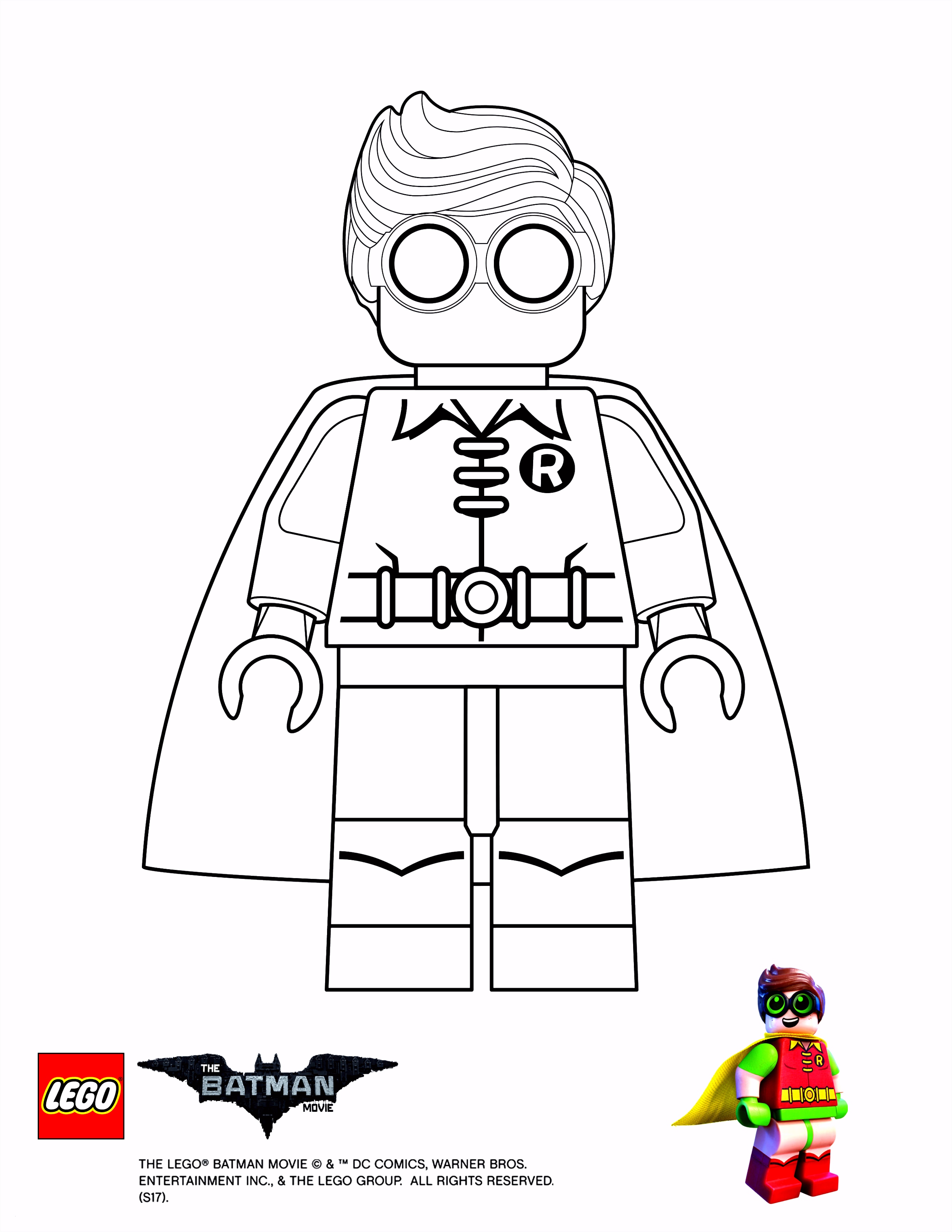 Kleurplaten Lego Batman Film Red Robin Coloring Pages C4gn70snt4 Emrg2mblv6