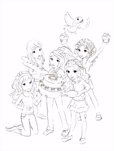 Kleurplaten Lego Friends Lego Friends All Coloring Page for Kids Printable Free Lego L5po32bxu5 D2dam4hjju