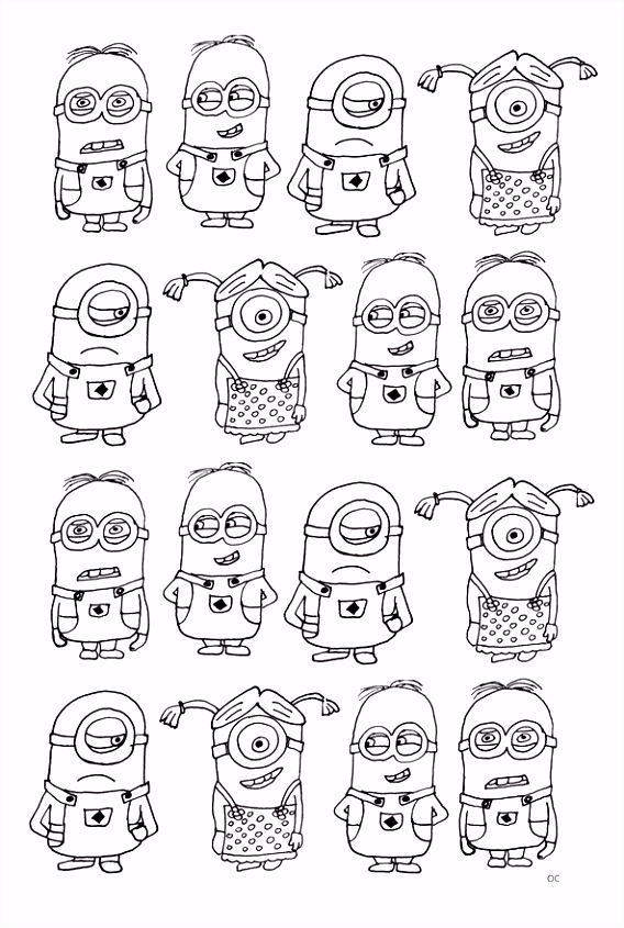 Kleurplaten Lilo En Stitch Print Minions 16 Kleurplaat Doodles Pinterest N3jw83hnk2 Ksyrvsbff6