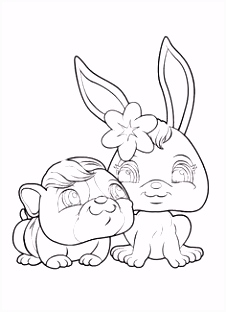 Kleurplaten Littlest Pet Shop (kleinste Dierenwinkel) Littlest Pet Shop Coloring Pages S1uw68shc6 Tvrk20cptv