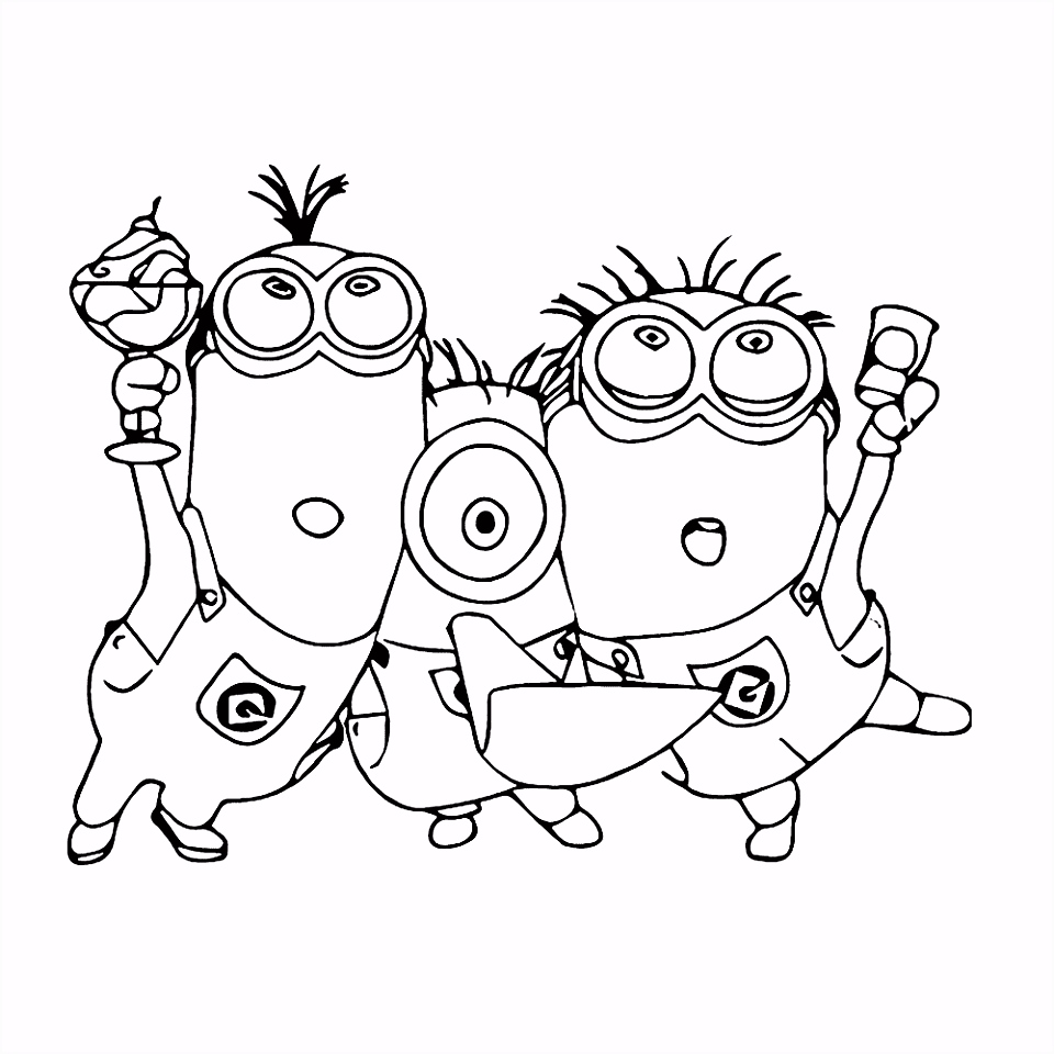 Kleurplaten Minions Kleurplaat Minions Verliefd Archidev T2me46saa5 Subg62wmeu
