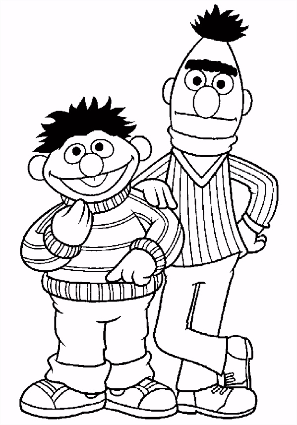 Kleurplaten Sesamstraat Bert En Ernie Sesamstraat Kleurplaten Ernie En Bert I2bw61cdz8 Dvnummo5tu