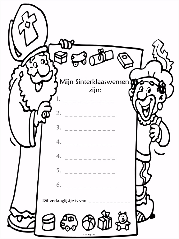 Kleurplaten Sinterklaas Lijstje Kleurplaat Verlanglijstje Sinterklaas Kleurplaten A1gr58unr4 I6ejhsbcv6