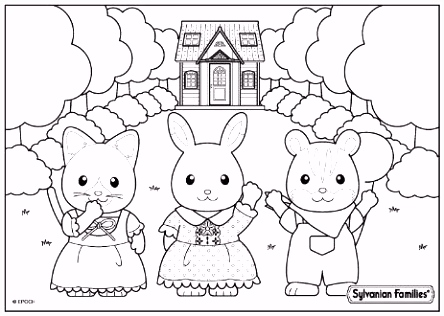 Kleurplaten Sylvanian Families Billedresultat for Sylvanian Families Coloring Pages W1xi72sow1 Juucs4xjn6
