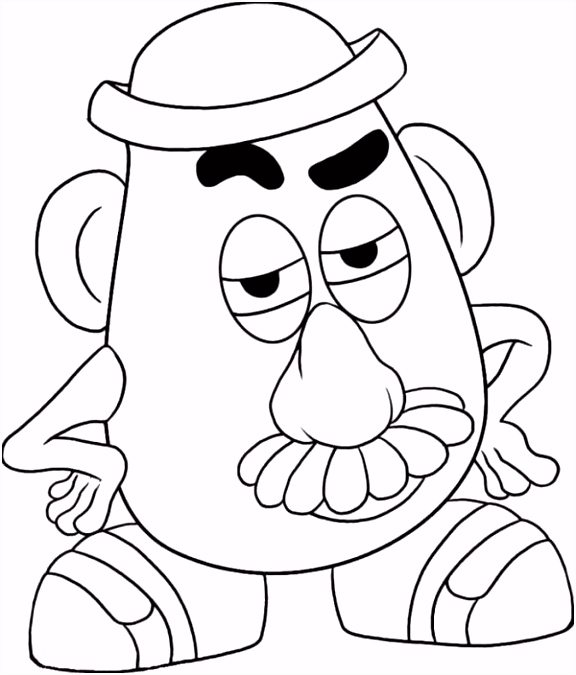 Kleurplaten toy Story Mr Potato Head toy Story Coloring Page N5dt21mab3 Avrs50esz2