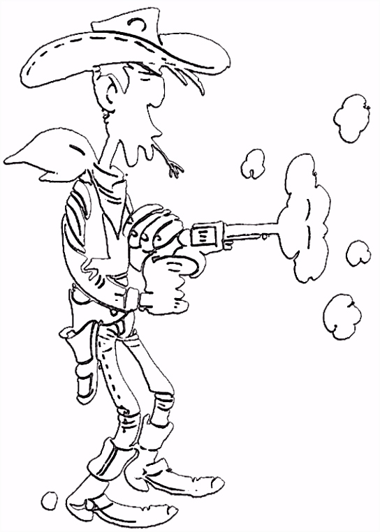 Kleurplaten Tweenies Lucky Luke Coloring Pages J4yh32xpu5 C4ab6hfga6