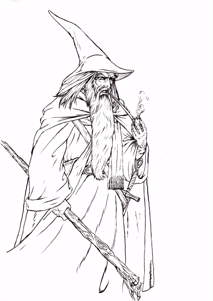 Kleurplaten Wizard Of Oz Best Drawings A Wizard W4mt22akr8 Ssslvsnzou