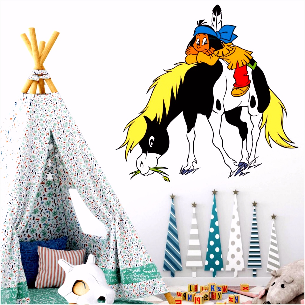 Kleurplaten Yakari Yakari with Little Donner Wall Sticker Wall Art K3oy58nkp1 C0rgvunalv