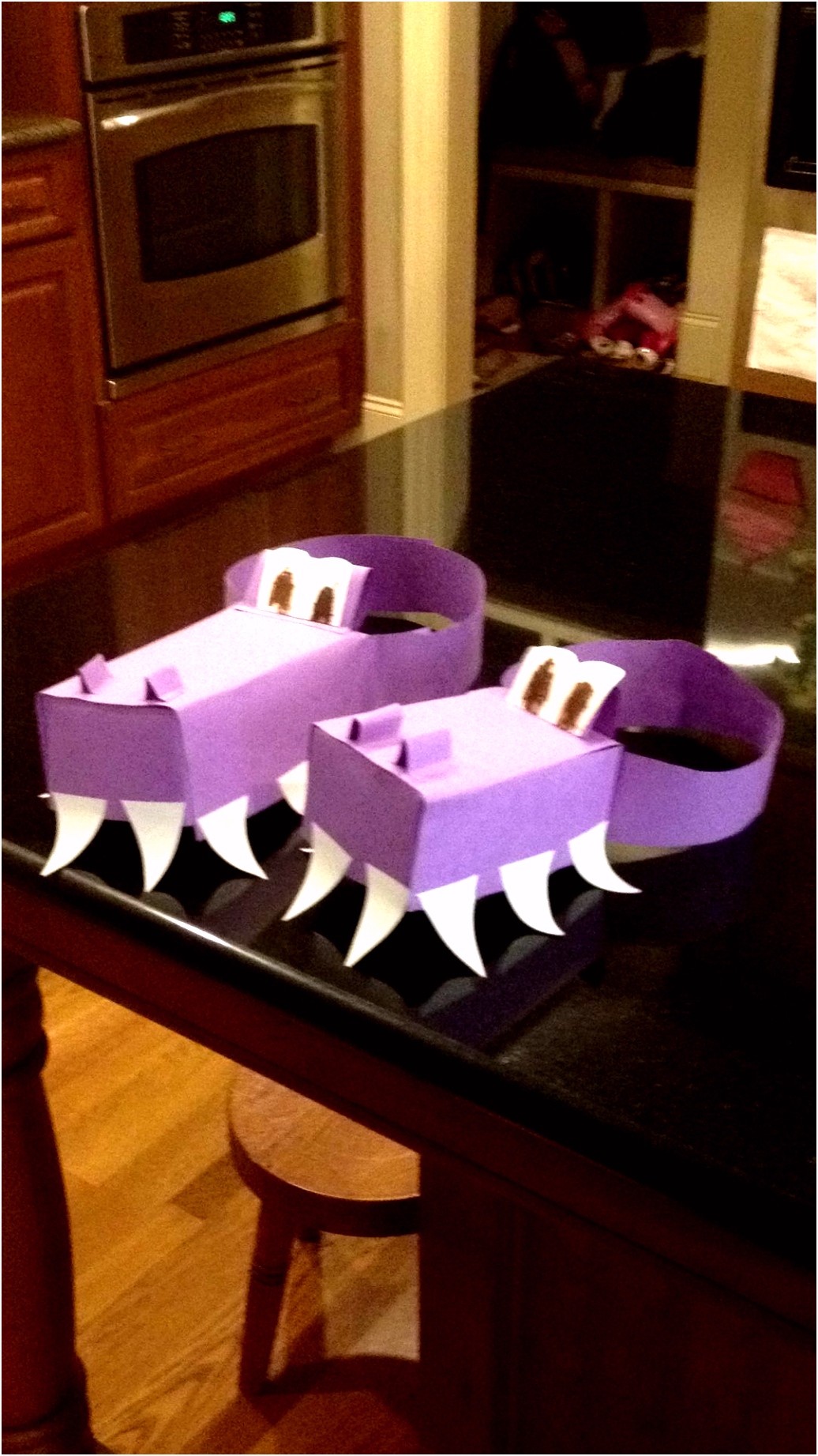 Construction paper crocodile hats Ideas for kids