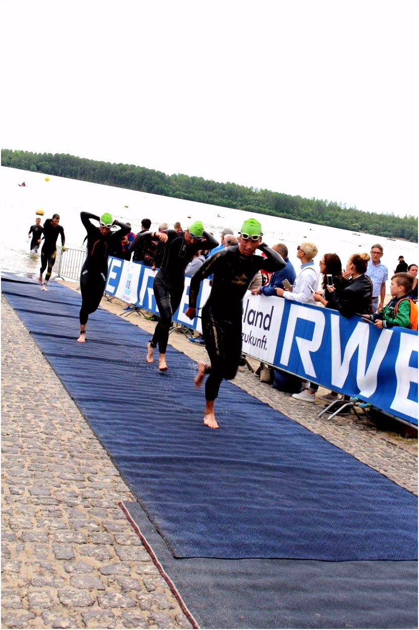 Drie Belgen in top 10 in Indeland triatlon in Duitsland