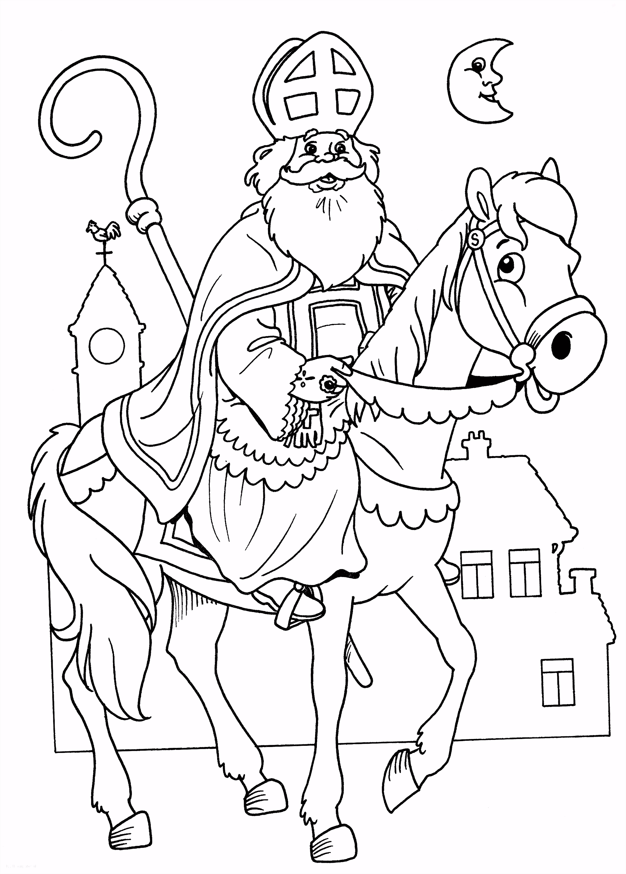 Online Sinterklaas Kleurplaat Kleuren Kleur Sinterklaas Kleurplaat Sinterklaas Knutselen Sinterklaas R8es78eoq6 Nuoom5ilis