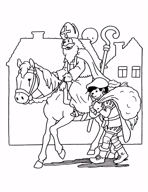 Sinterklaas Kleurplaat Afdrukken Kleurplaat Sinterklaas Kleurplaat Sinterklaas En Zwarte Piet C9yq23jqe4 D4phm0wnw4