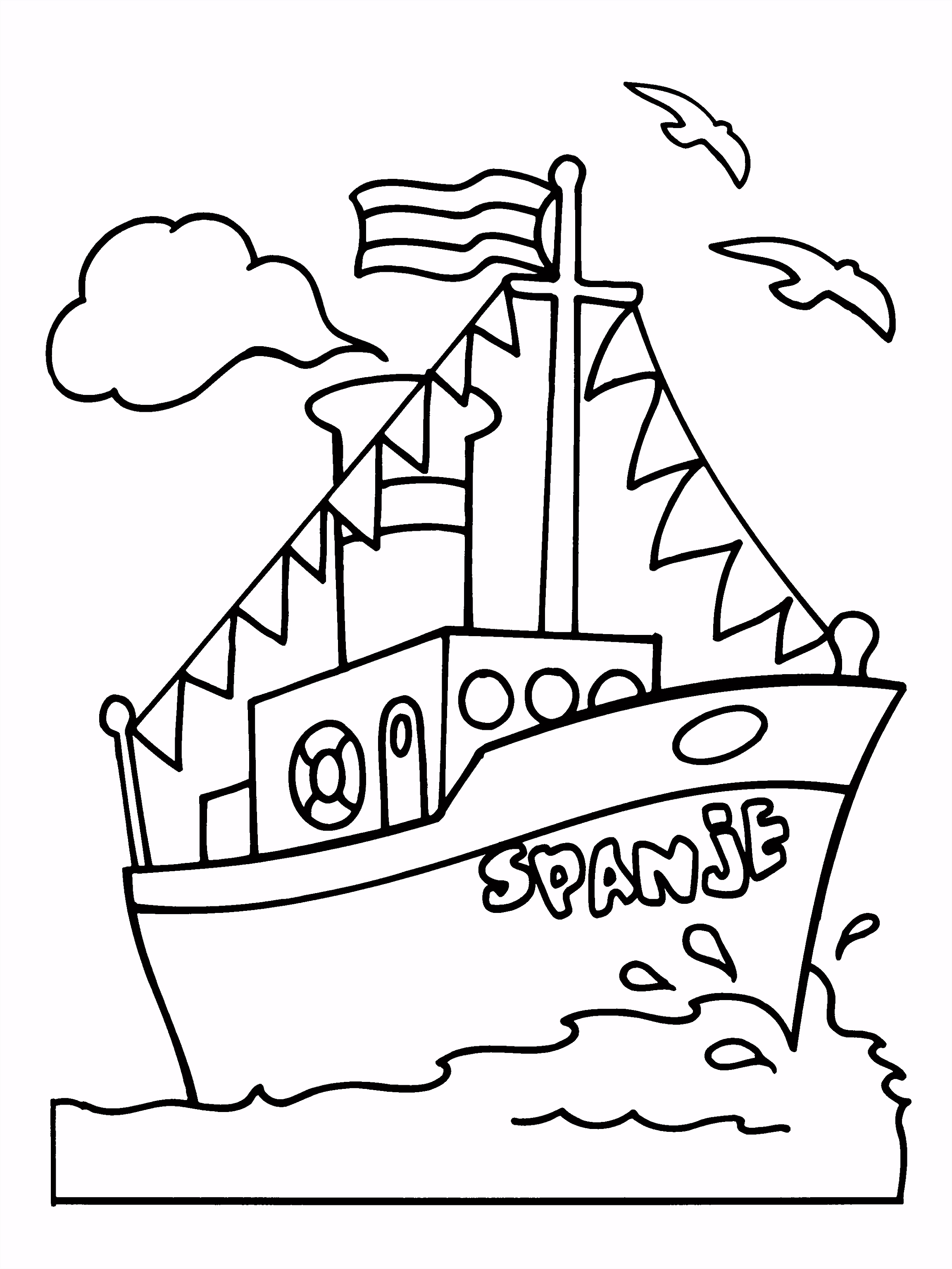 Sinterklaas Kleurplaat Boot Kleurplaten Z9ck99uuz6 Iuzhmuqukh