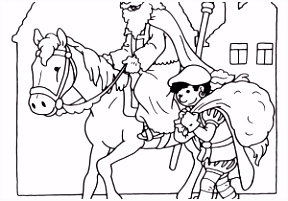 Sinterklaas Kleurplaat Paard Kleurplaat Paard Archidev H5qs63oee1 S4ojumupi2