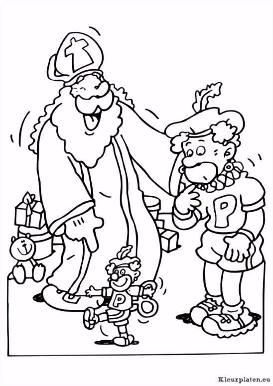Sinterklaas Kleurplaat Voetbal Sinterklaas En Zwarte Piet Kleurplaat Kleurplaat K4yk86hit3 Esgumhelqh