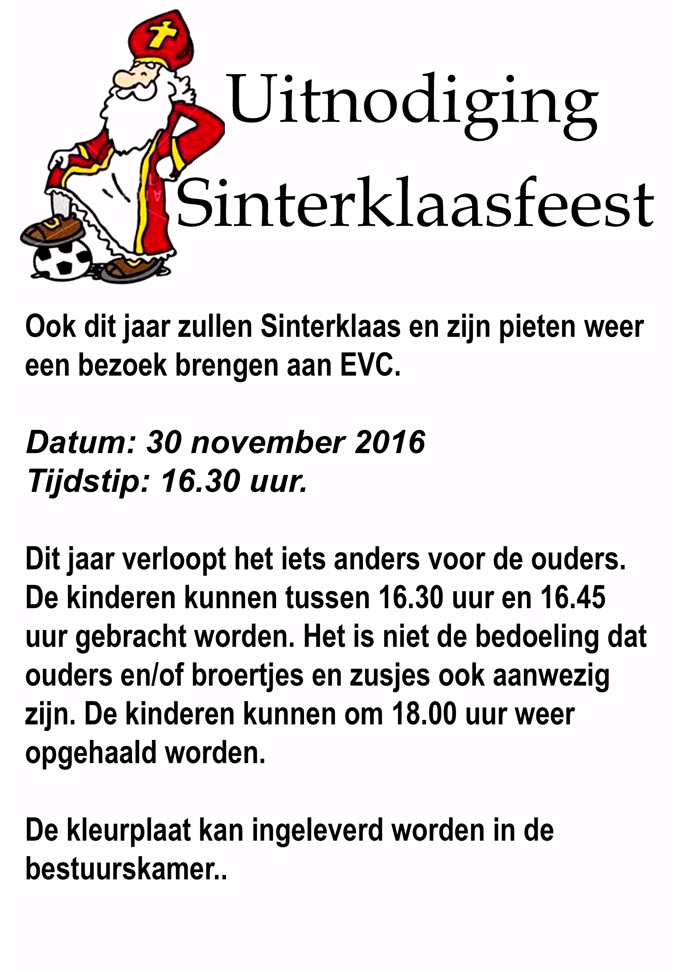 Sinterklaas Kleurplaat Voetbal Sinterklaas Spelregels Great Sinterklaas with Sinterklaas M9tk93tdg8 V5ud40chf5