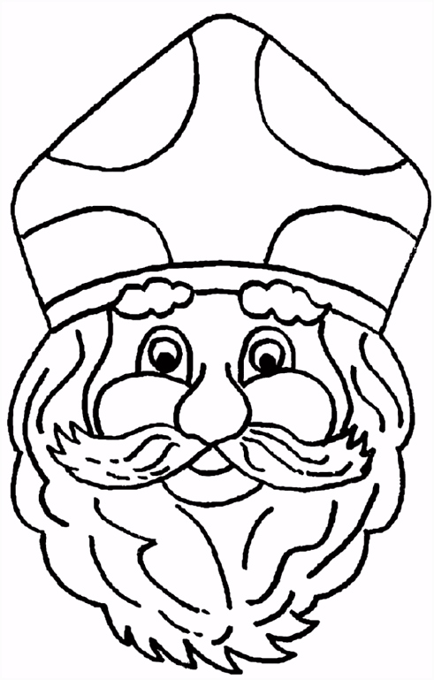 Sinterklaas Kleurplaten A4 Afbeelding Zwarte Piet Gezicht Archidev X7zd74cxm2 Avyn26kuw6