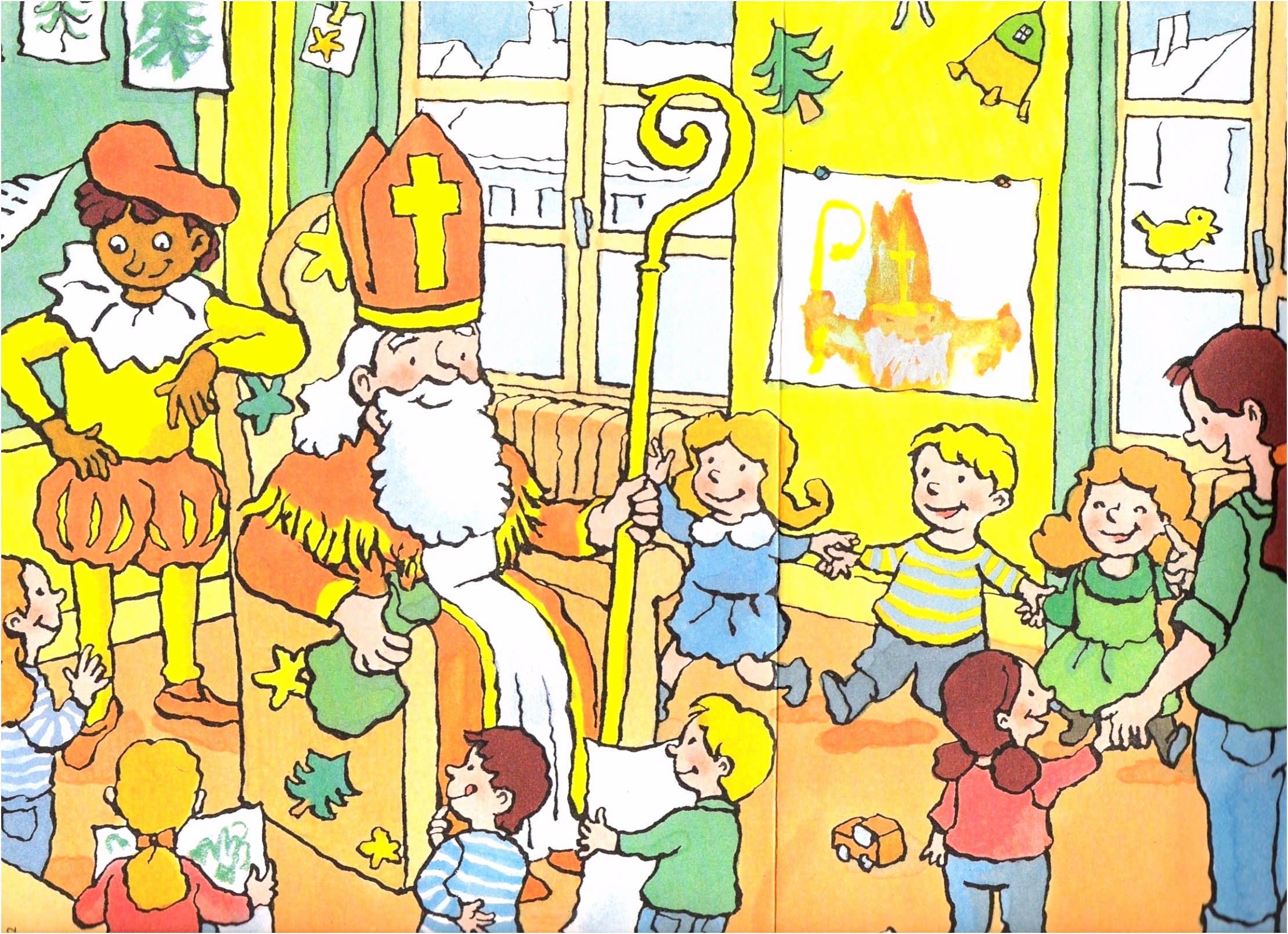 Sinterklaas Kleurplaten Groep 4 Biezenkamp Groep 1 2a Biezenkamp 12a T9cn77hng8 Hsrg2mgggh