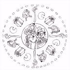 Sinterklaas Kleurplaten Mandalas 55 Elegant Mandala Tekeningen Afbeeldingen K5wr91zsa0 Jsye44tgb6