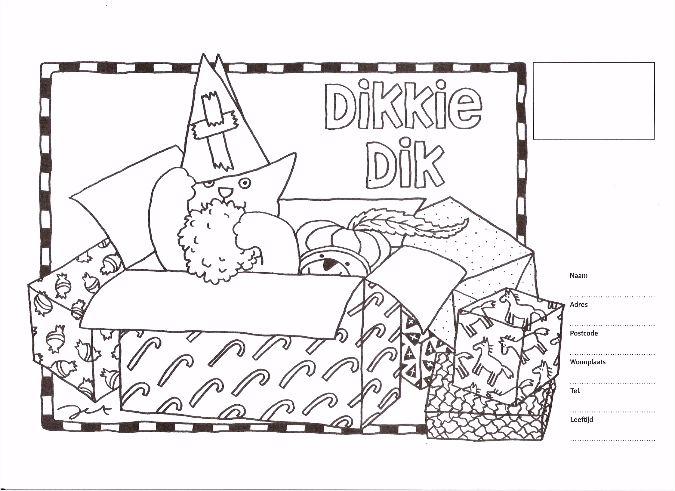 Sinterklaas Kleurplaten Pdf Dikkie Dik Sinterklaas Kleurplaat Archidev X9yf66isw2 J5dvv2kyes