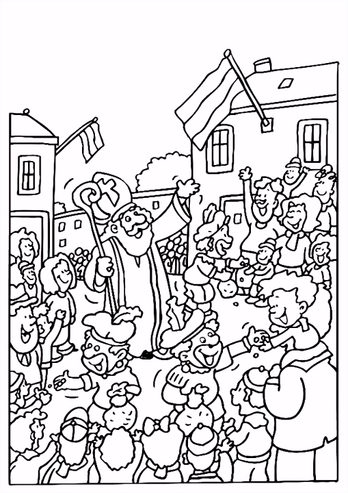 Sinterklaashuis Kleurplaat Kleurplaat Sinterklaas En Zwarte Pieten Afb 8187 L6qz75uau7 J4qfh5dvnm