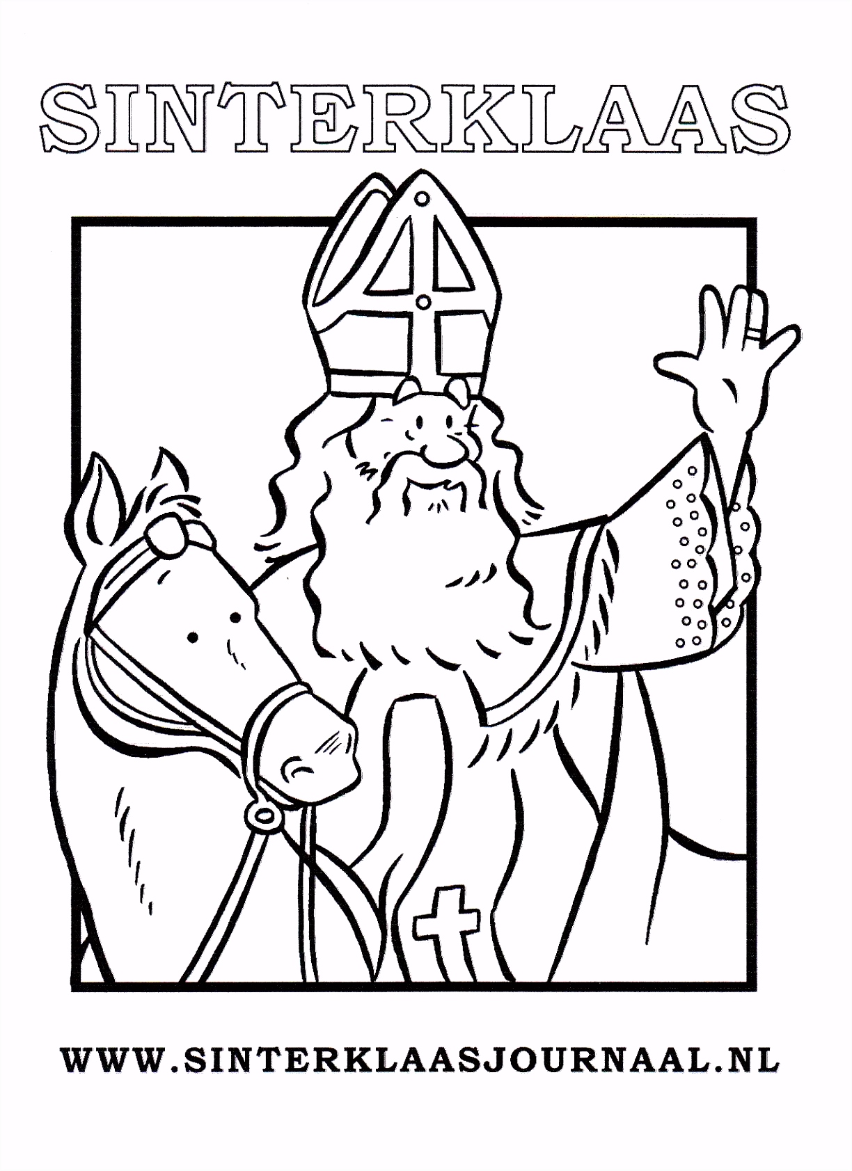 Sinterklaasjournaal Kleurplaat Sinterklaas – Sinterklaasjournaal N1ji58rqx7 Z2dt6sehyh