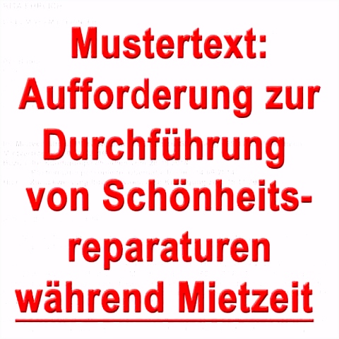 Mustertexte für Vermieter Abmahnung Kündigung Mieterhöhung